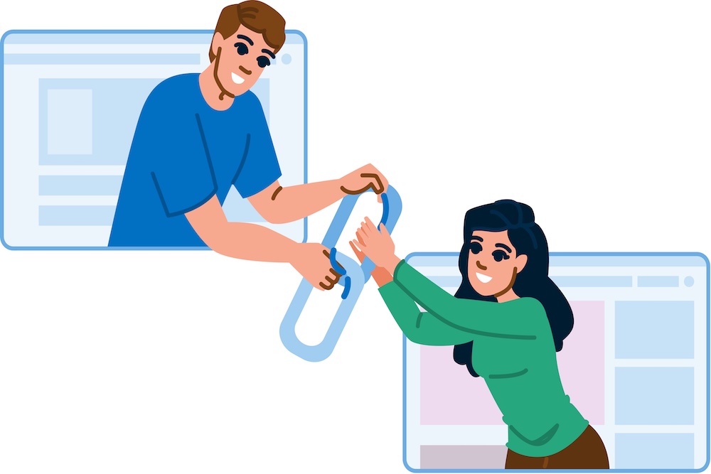 likelihood of link being clicked
