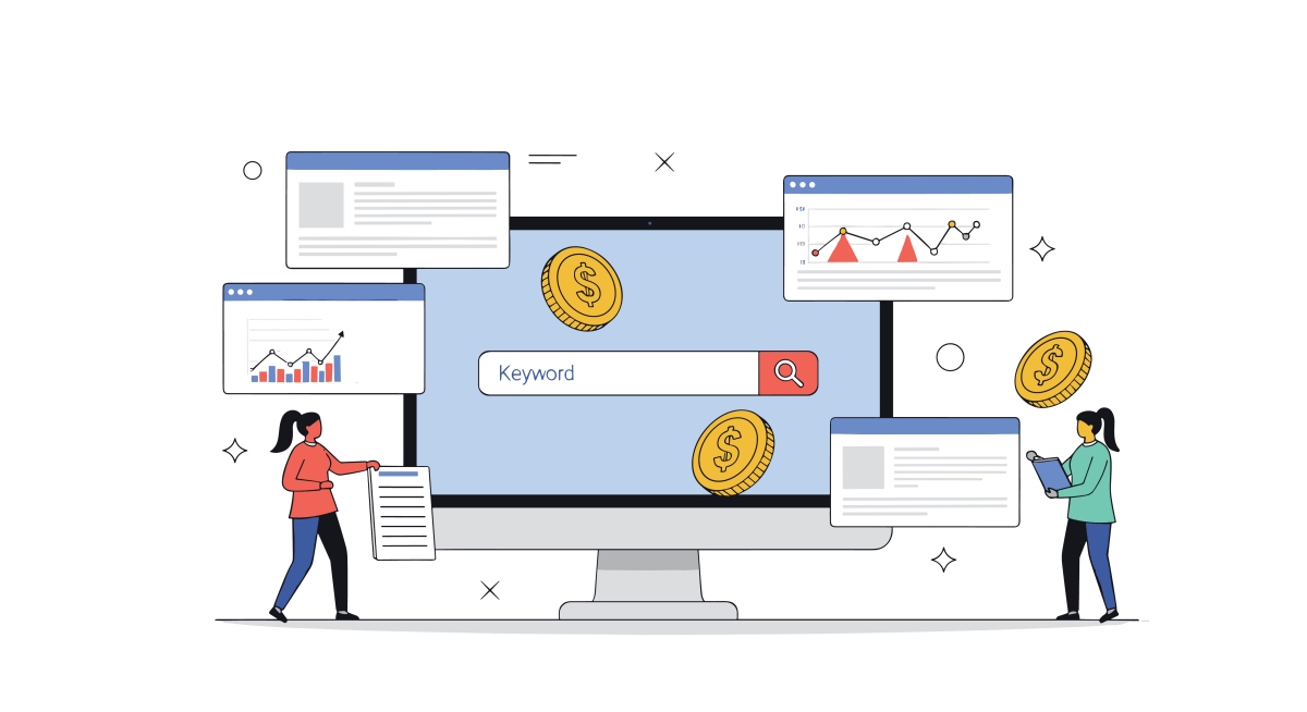 Keyword strategy infographic